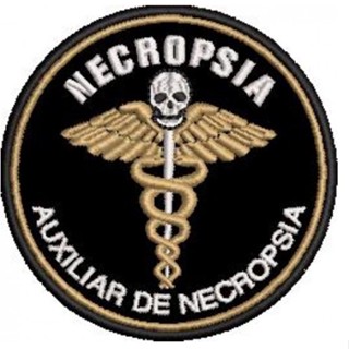 Patch Bordado Termocolante - Necropsia