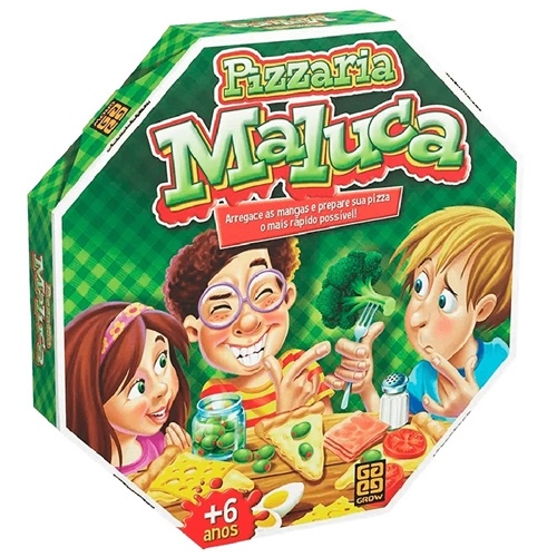 Jogo Interativo Pizzaria Maluca - Grow 1283 em Oferta na Shopee