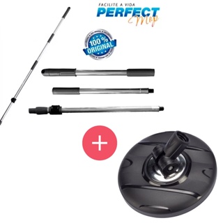 Kit Cabo 1,60m Mop Perfect Pro e Move 972375 + Base Suporte 16cm 972376 em Oferta na Shopee