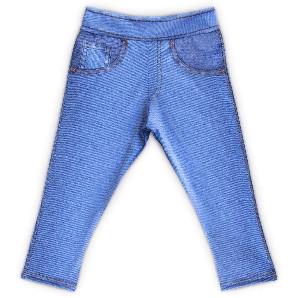 Calça Bebê Fake Jeans Hipoalergênica com Proteção Solar - Várias cores - Super confortável