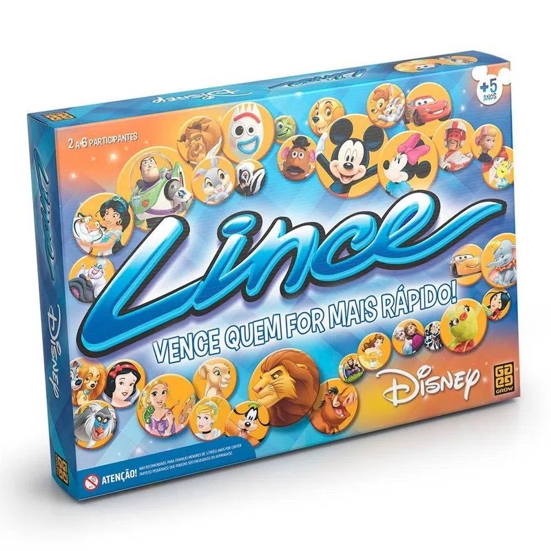Jogo Lince Personagens da Disney - Grow 2393 em Oferta na Shopee