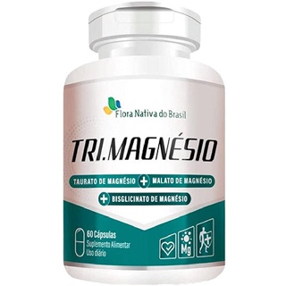 Tri Magnésio 500mg 60 Cápsulas em Oferta na Shopee