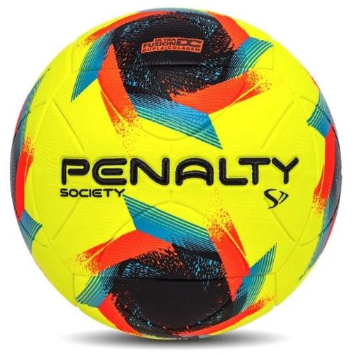 Bola Futebol Society Penalty S11 R2 XXIII Calibrada e Pronta Para Jogar. É o modelo 2023, produzida em Janeiro