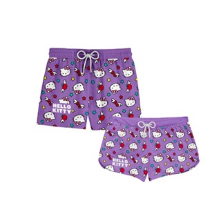 Kit Casal Short Praia Hello Kitty Asas Maçã Lacinho REF511