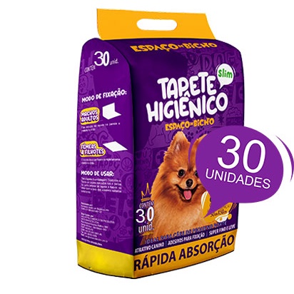 Tapete Higiênico Espaço de Bicho 60x60 c/30 Unidades( Envio Imediato )