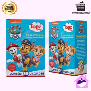 Curativo Topz 25un Patrulha Canina Chase