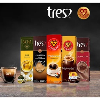 CÁPSULAS CAFÉ 3 CORAÇÕES em Oferta na Shopee