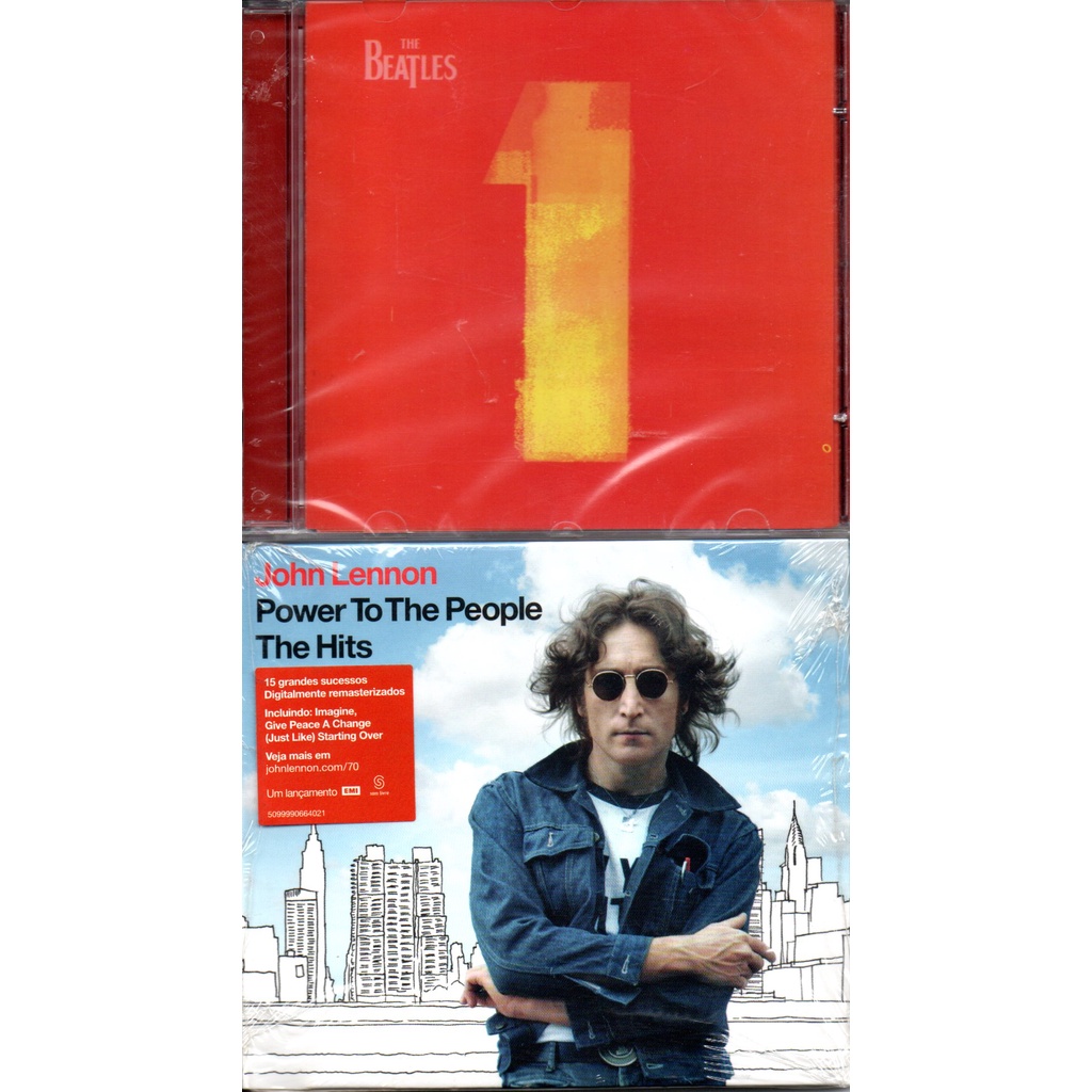 Cd John Lennon Power To The People The Hits + The Beatles 1