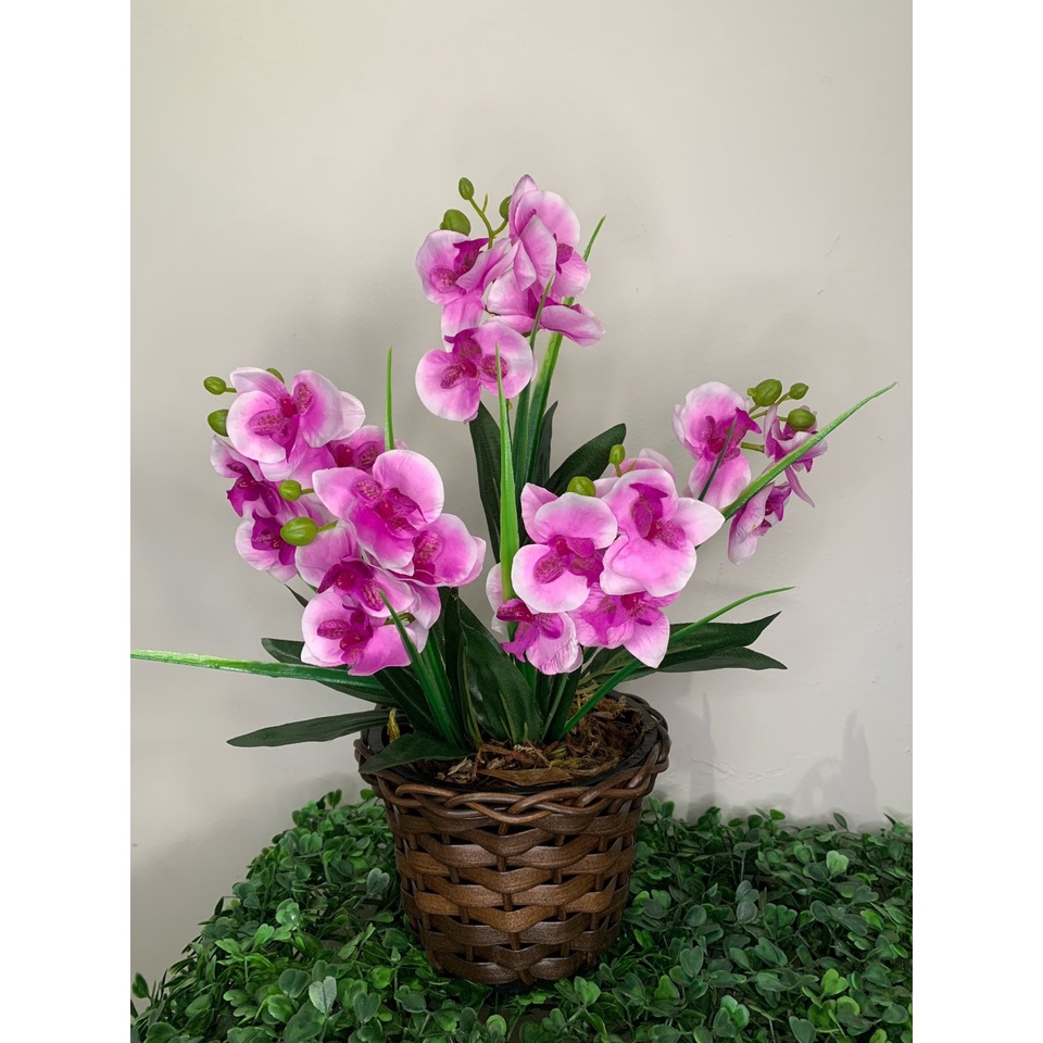 Arranjo Orquídea Artificial Grande Flor
