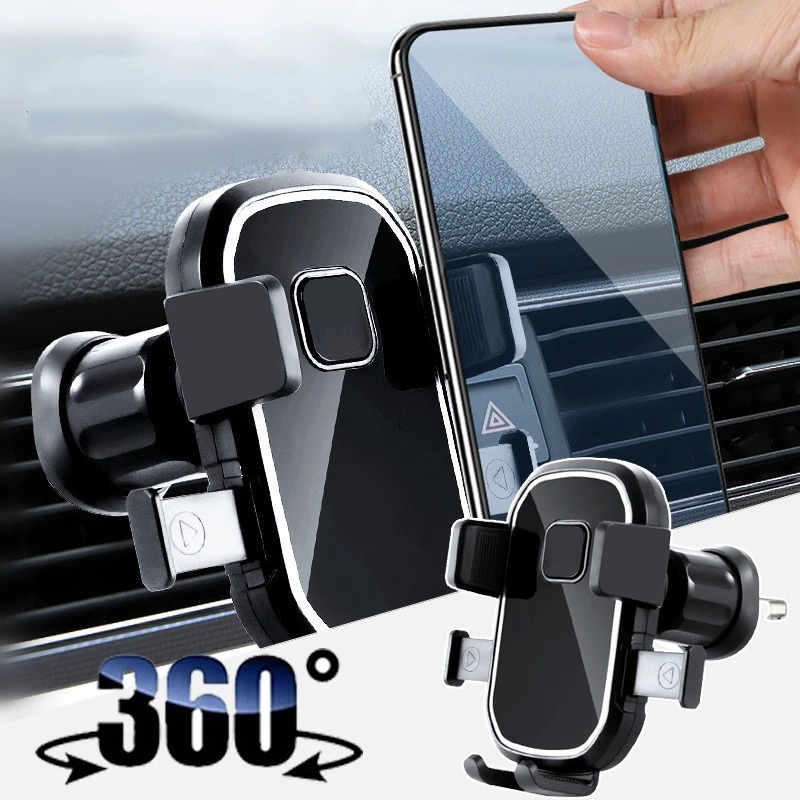 *Promoção* Suporte De Celular Para Carro Universal Gravidade Ventilador De Ar De Navegação Mais Vendido