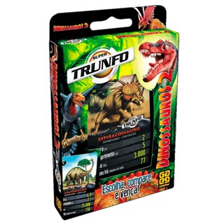 Jogo Interativo Trunfo Dinossauros 2 - Grow 3113