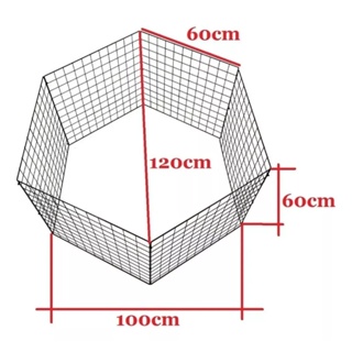Cercado com 60cmx60cm em 6 placas Canil Garde Para Cães Cachorro Coelho em Oferta na Shopee