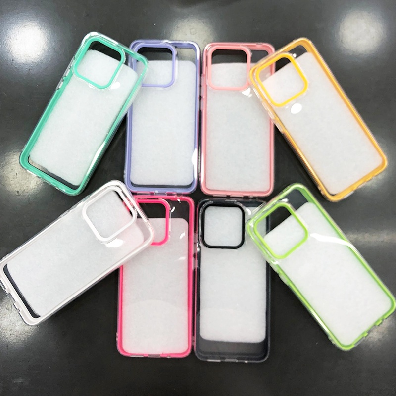 Capinha 360 Protetora Transparente XIAOMI MI 11 LITE/10C/9A/9C/X3 GT Capa Case 3 em 1 Silicone Anti Pacto Anti-Pacto