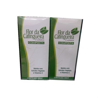 2 Unidades de Chá Flor Da Catingueira 2x 500ml