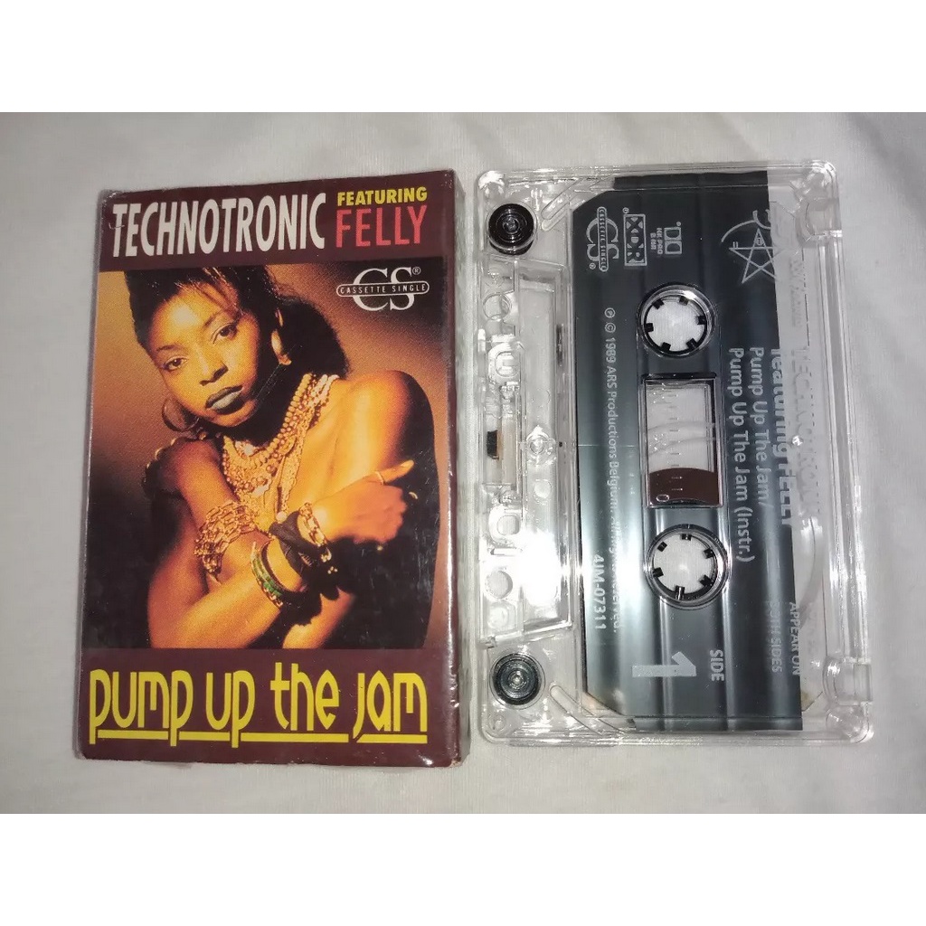 Fita K7 Technotronic Pump Up The Jam Single Ep Pop Disco fita cassete