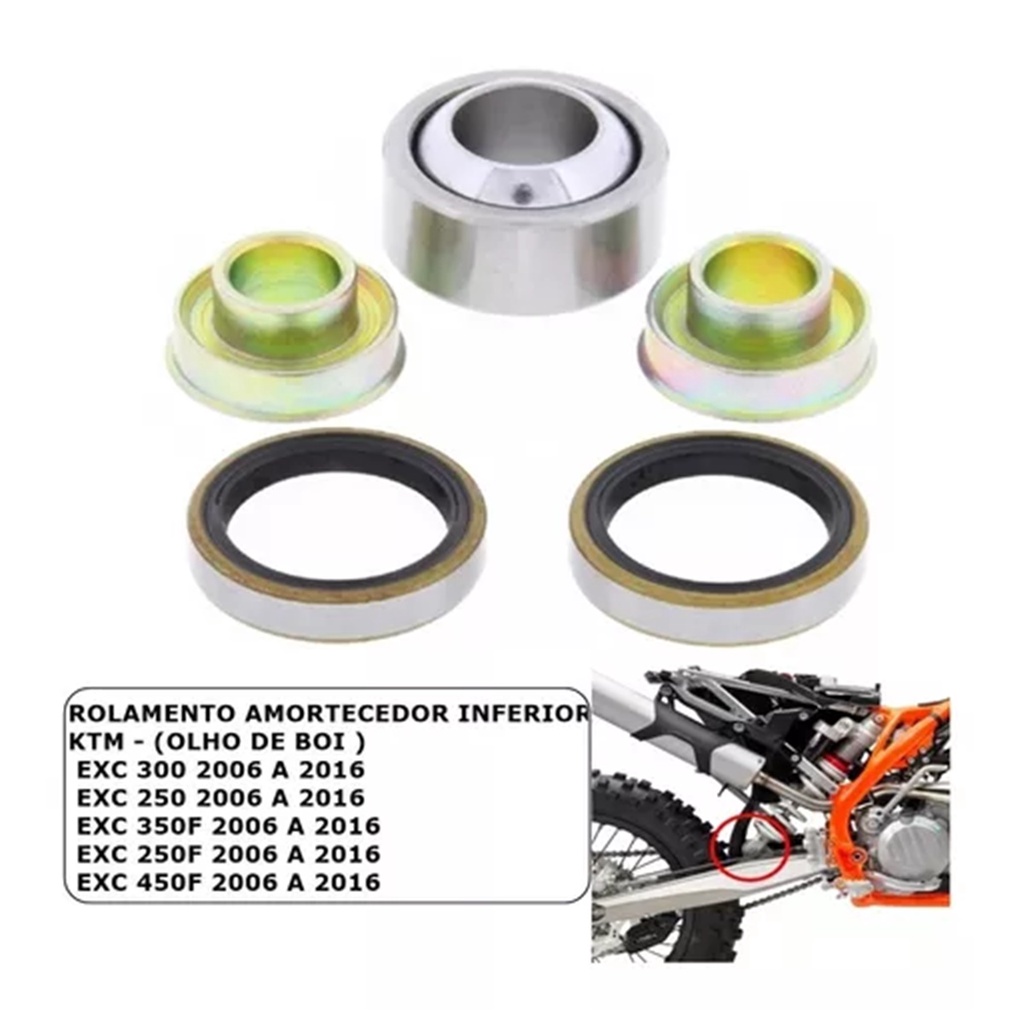 Rolamento Inferior Link Amortecdor KTM 250 350 450 300
