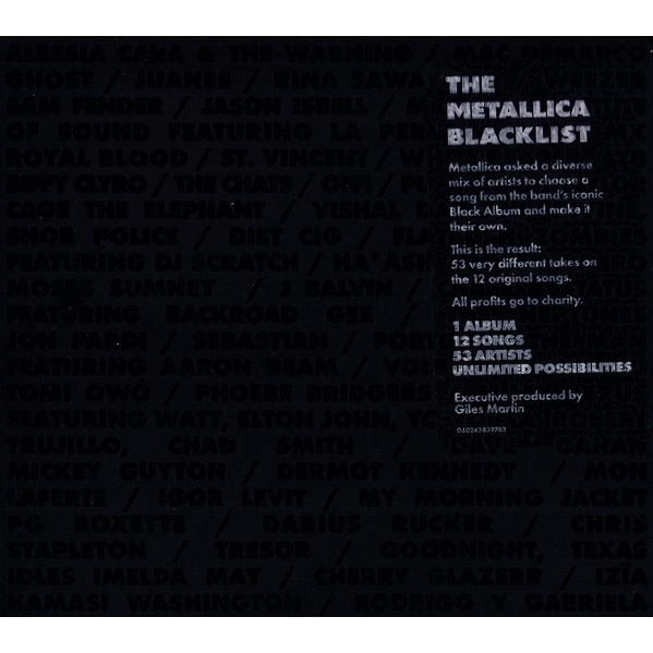 Cd Box Metallica - The Metallica Blacklist 4 Cds Nacional