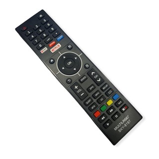 Controle Remoto para Smart TV Multilaser TI028