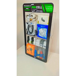 Expositor Porta Acessórios de Celular em Acrílico