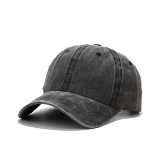 Boné Aba Curva Jeans Liso Old Desbotado Praia Dad Hat Preto em Oferta na Shopee