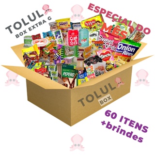 Box Kit Snacks Orientais tamanho extra G grande Diversos Doces e Guloseimas Asia Tolula Box em Oferta na Shopee