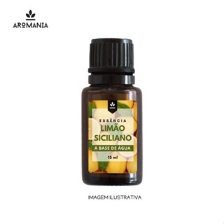 Essência Limão Para Umidificador e Difusor de Ambiente 15 ml
