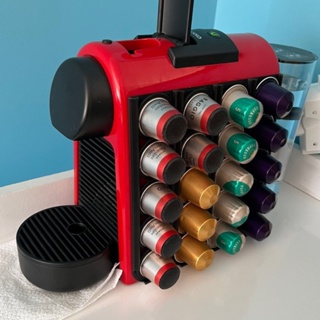 Suporte Para Capsulas Nespresso 20 Capsulas Lateral, Parede, Balcão, Prateleira em Oferta na Shopee