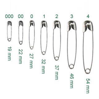 Alfinete de Segurança Niquelado c/100 unidades em Oferta na Shopee