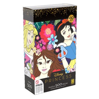 Quebra Cabeça de 500 Peças Princesas - Grow 4001
