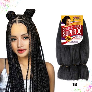Jumbao super X firbra qualidade premium 400grama box braid varios cores