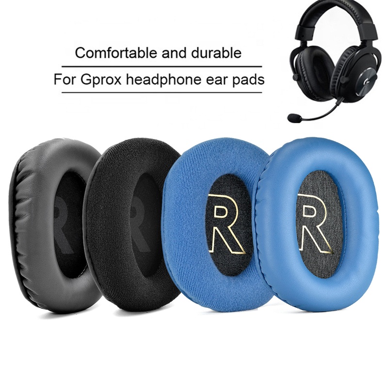 1 Par Almofadas Para Logitech G Pro / G Pro X Gaming Headphone Ear Pads Almofada Esponja Earmuffs Fone De Ouvido