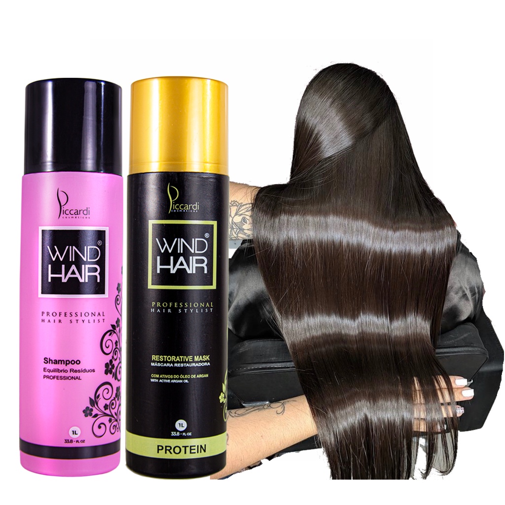 Wind Hair Progressiva Orgânica  Original 100% Liso na primeira aplicação (original)