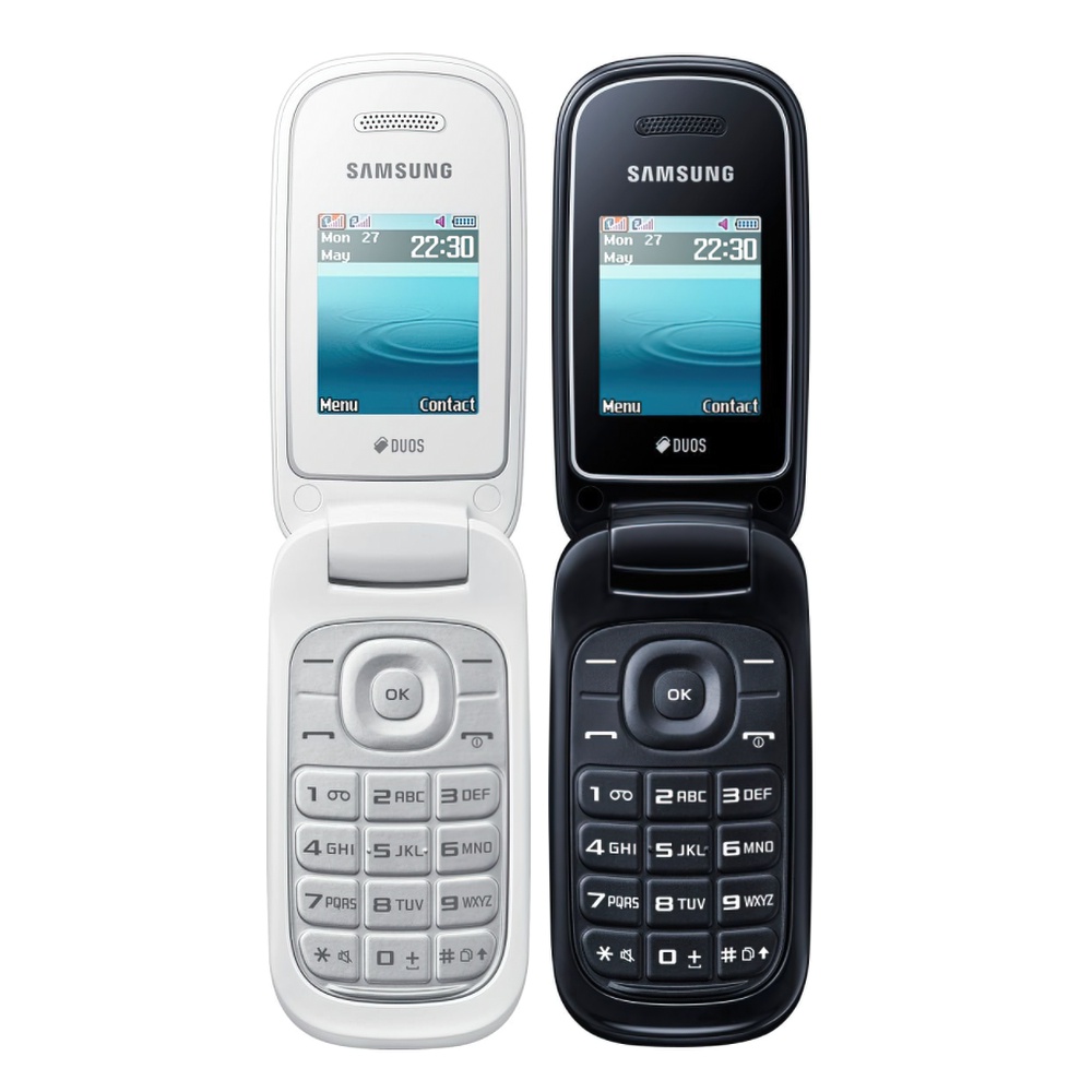 Telefone Barato Marca Novo Original Samsung E1272 Dual SIM Phone