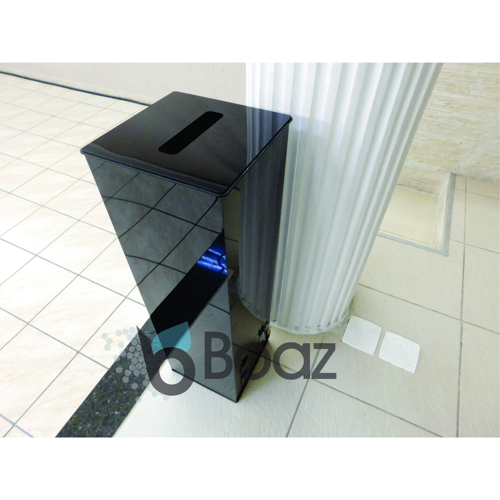 Gazofilácio Preto 60cm - Urna para ofertas