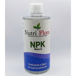 Fertilizante Aquários Plantados Nutri Flora NPK 120ml