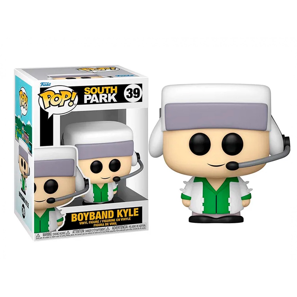 FUNKO POP SOUTH PARK - BOYBAND KYLE 39 NOVO ORIGINAL