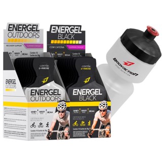 Kit Gel Energel Outdoors + Energel Black + Squeeze Bodyaction