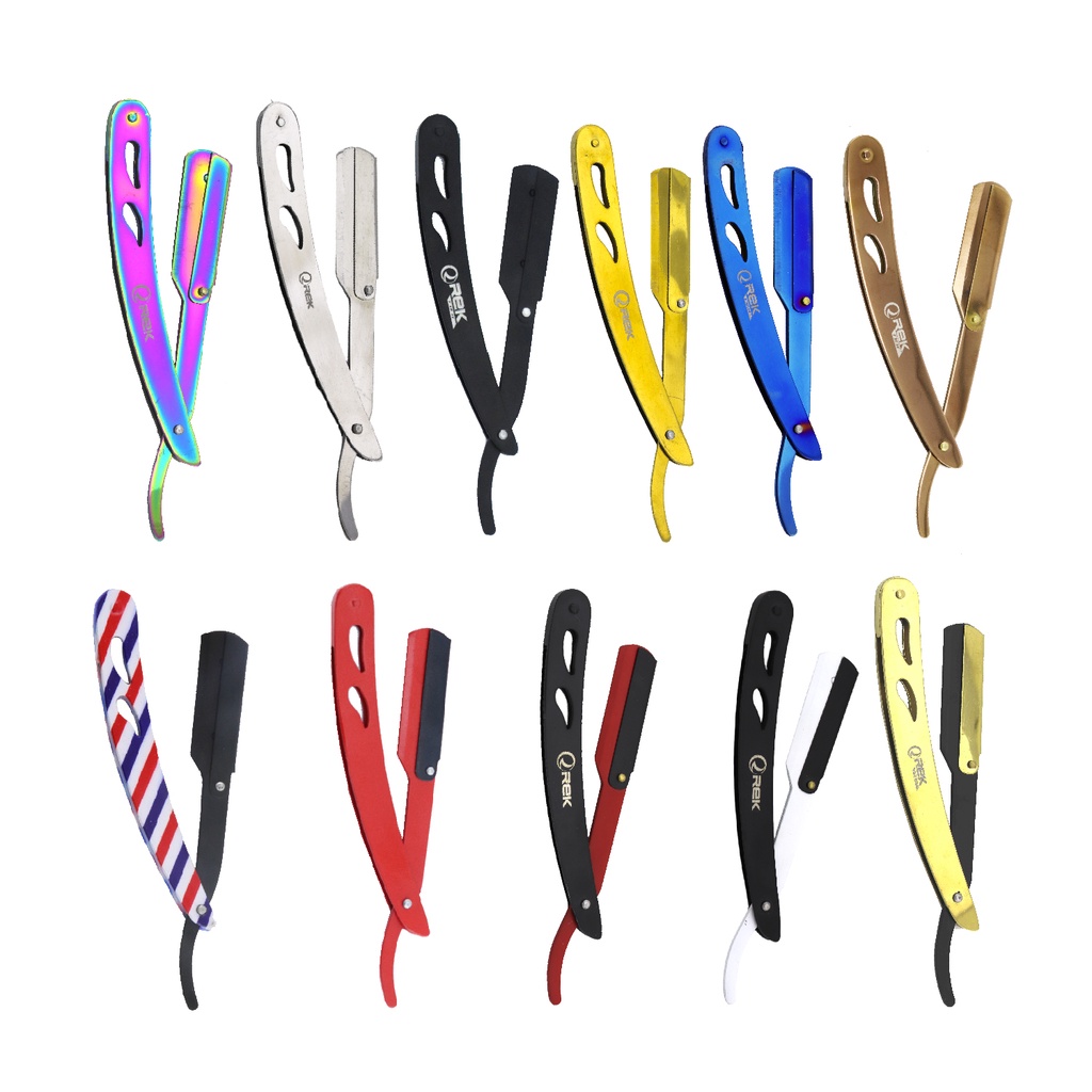 Navalha Navalhete De Barbeiro Acabamento Barba Profissional em Oferta na Shopee