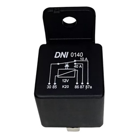 Rele Auxiliar Dni 0140  - 12v 40a Universal 5 Terminais