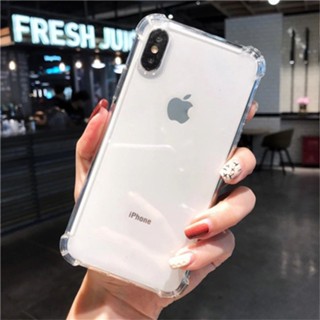 Capa Transparente iPhone Capinha Silicone Antichoque IPhone XR 11 6 7 plus 8 plus 12 13 14 Todos Modelos