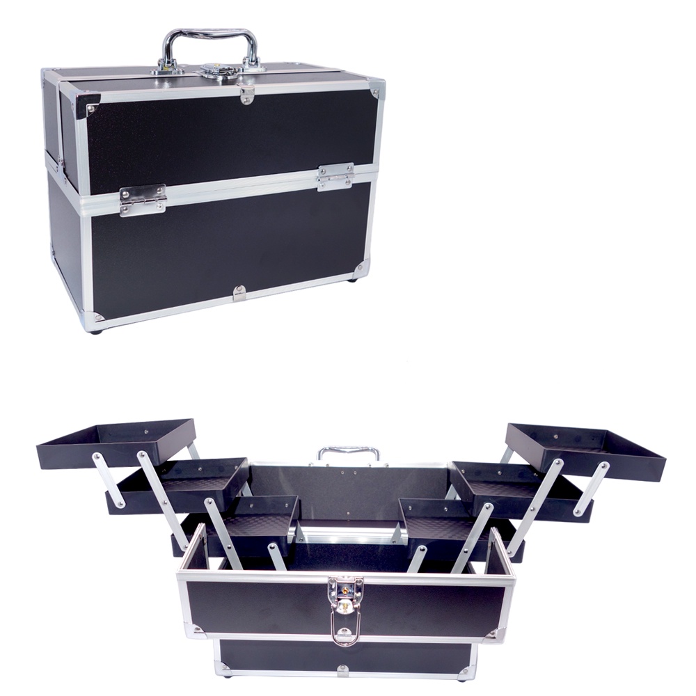 Maleta Para Maquiagem Porta Joias Bijuterias e Acessórios em Oferta na Shopee