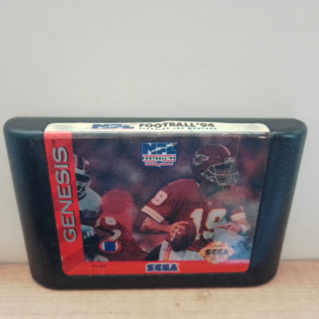 Fita Jogo NFL Football '94 Starring Joe Montana Sega Mega Drive Genesis Original