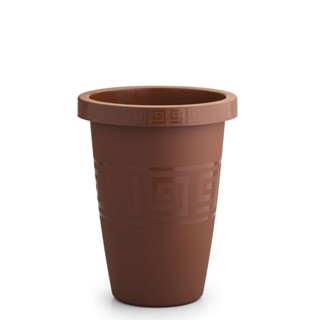 Kit 2 Vasos De Flor De Plástico 21 Litros Vaso Reforçado Para Flores Jardim Decoração