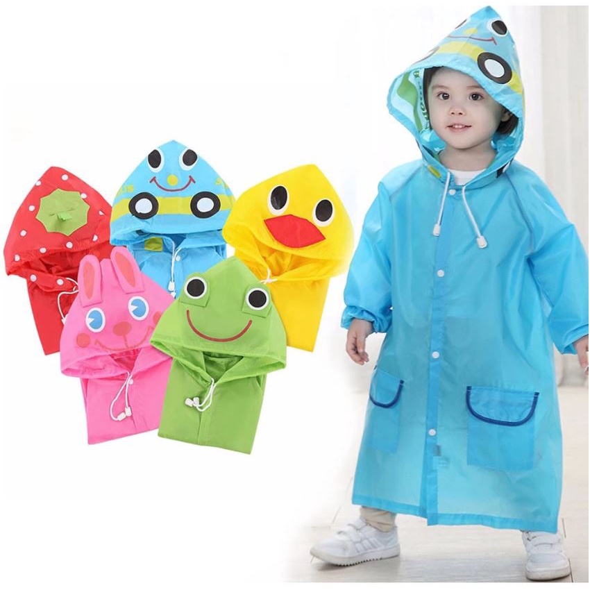 Capa De Chuva Meninos Meninas Impermeavel Infantil PVC Boa Qualidade Resistente