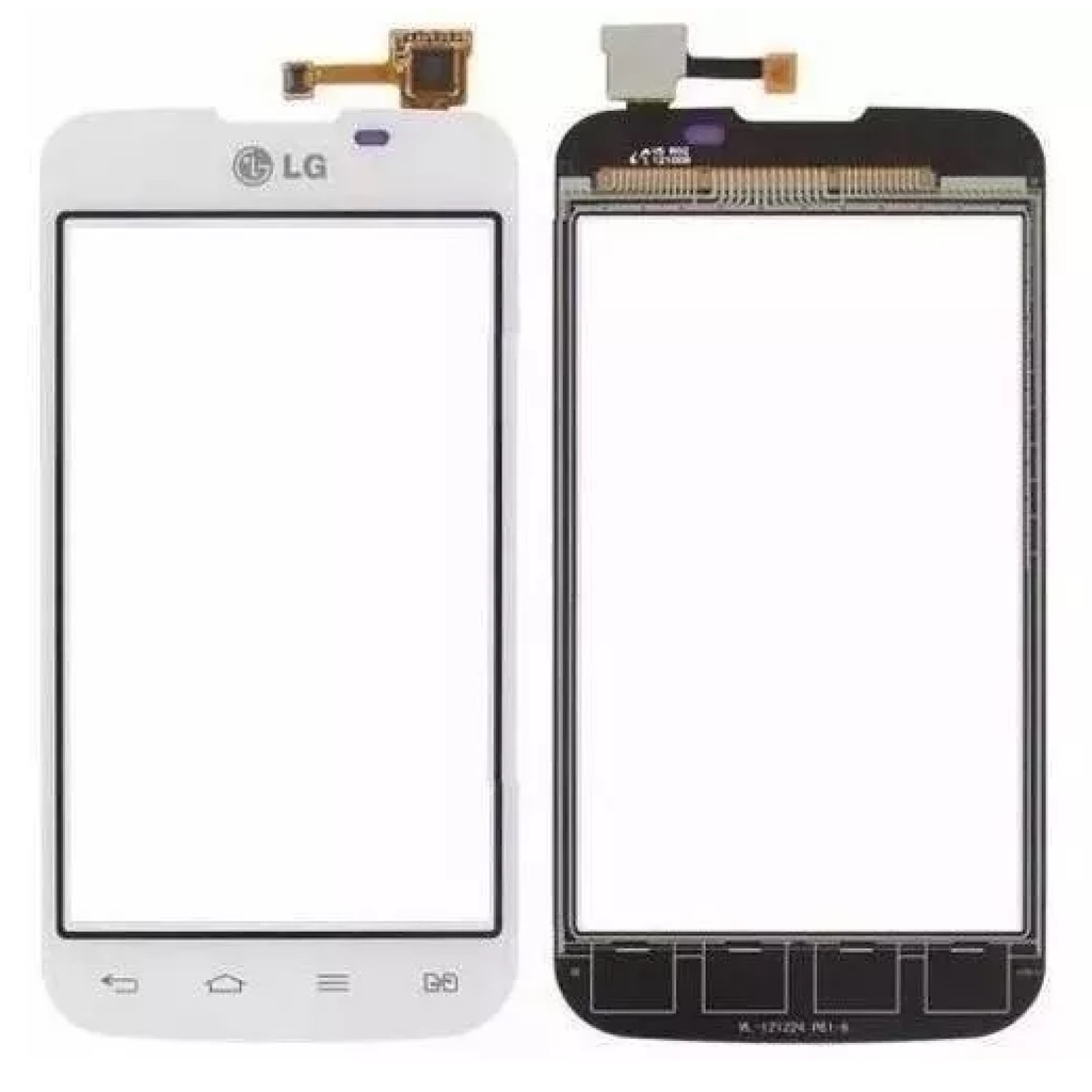 Peça Touch compatível com LG Optimus L5 II E450 / E455f Dual - Branco Tela Vidro
