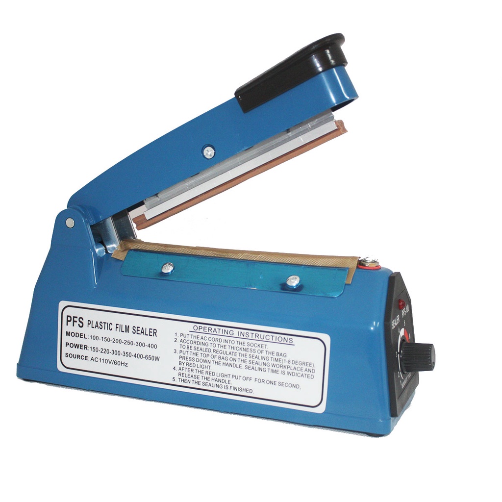 Seladora 10cm a 30cm Manual Térmica 8 Temperaturas Plástico 150w