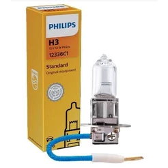 Lâmpada H3 Amarela Farol Alto Baixo Neblina Philips Original Standard 12v 55w