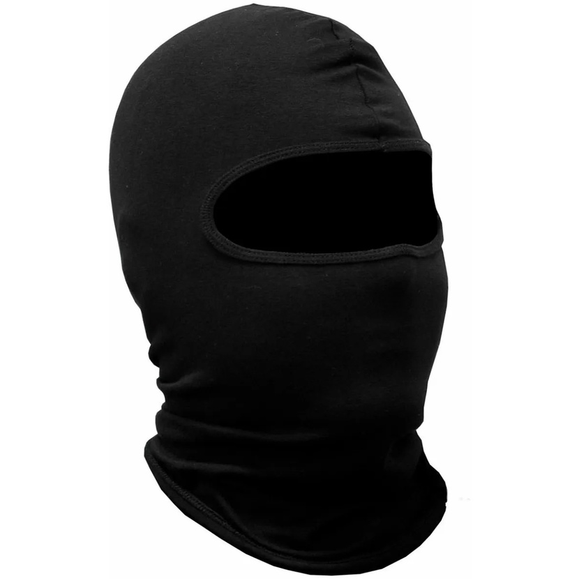 Touca ninja balaclava capuz motocicleta bicicleta moto ciclista preta