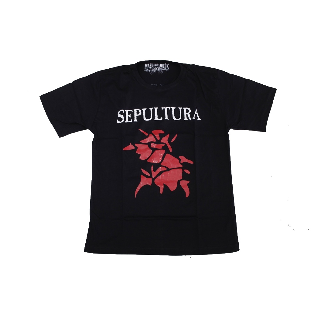 Camiseta Sepultura Banda de Rock Nacional Metal Death Metal Heavy MR216