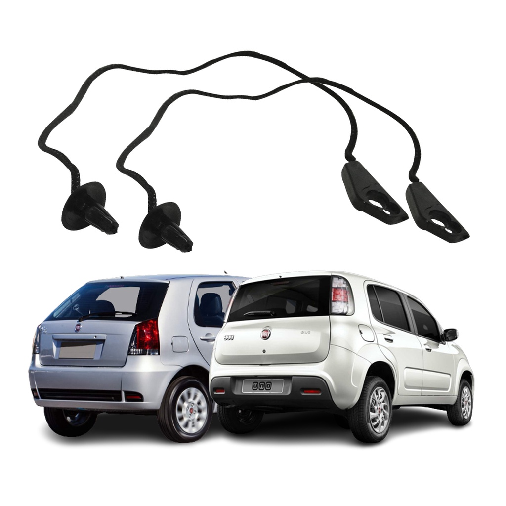 Cordão Tirante Bagagito Tampão Porta Malas Uno Palio Par em Oferta na Shopee